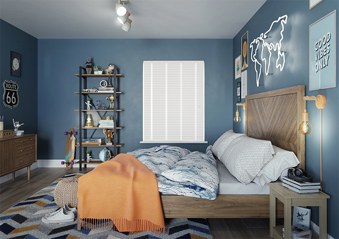 Ecowood Deluxe, Brilliant White Satin - Motorised Venetian Blind - Image 7